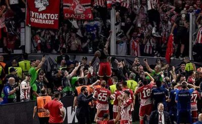 Fenerbahçe’yi eleyen Olympiakos Konferans Ligi şampiyonu