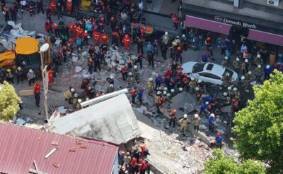 Küçükçekmece’de çöken binanın sahibi tutuklandı