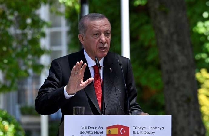 Erdoğan, Demirtaş ve Kavala’yı soran İspanyol gazeteciye “diklendi”