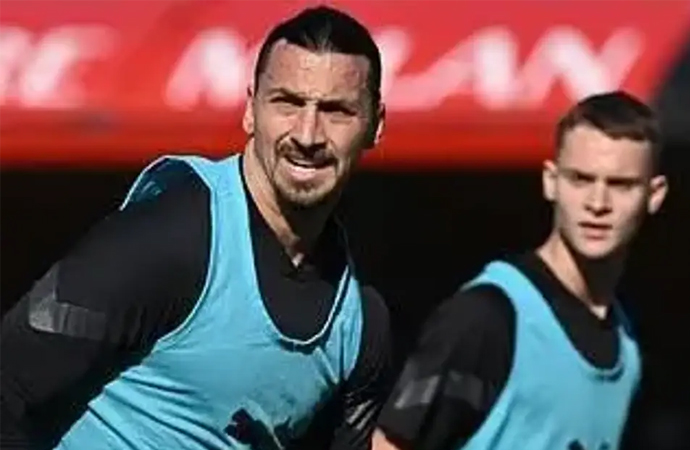 Ibrahimovic’in oğlu babasının izinde!