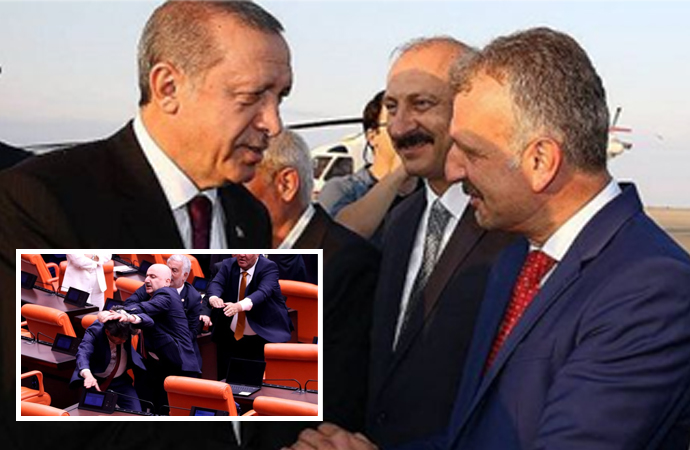 Erdoğan’ın başdanışmanı DEM vekilinin darbedilmesini kutladı!