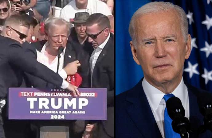 Yerel polis Trump’a saldırı öncesi uyarıldı iddiası! Biden’dan inceleme emri