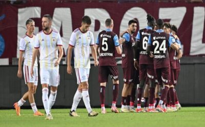 Trabzonspor çifte galibiyetle tur atladı