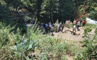 Ruhsatsız madende göçük altında kalan işçi hayatını kaybetti