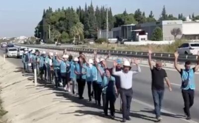 169 aydından Fernas Madencilik işçilerine destek!