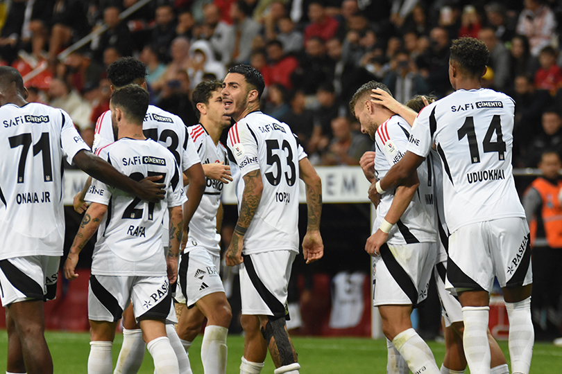 Beşiktaş, galibiyete 2. yarıda ulaştı! İsrail lobisinden geri adım