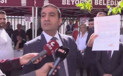 Beyoğlu’nda kamu kamuyla karşı karşıya: Belediye’nin yardım çadırına polis ablukası