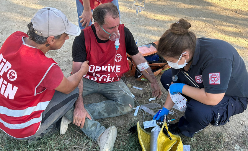 Polonez işçilerine müdahale! Emniyet müdürü işçinin yakasına yapıştı, TİP yöneticisi hastaneye kaldırıldı