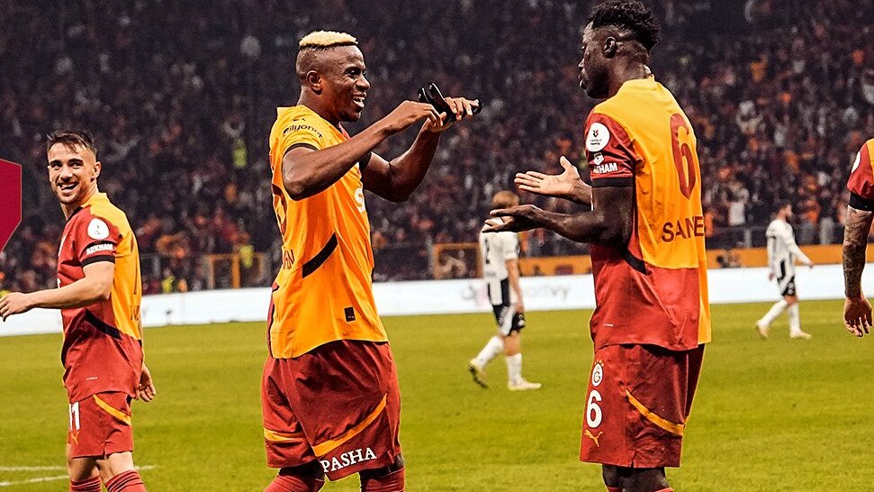 Çift tabanca Galatasaray 2 golle derbiyi kazandı