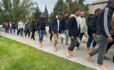 Ankara girişinde durdurulan madencilere TBMM’ye giriş yasağı