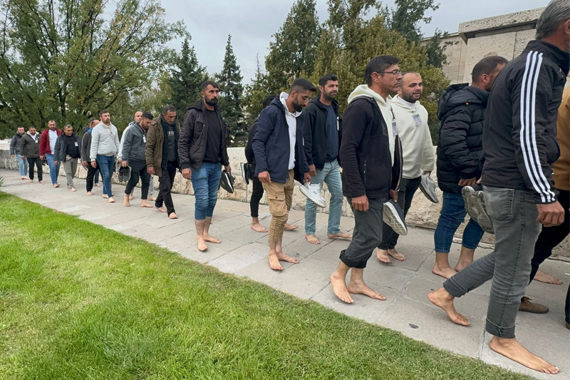 Ankara girişinde durdurulan madencilere TBMM’ye giriş yasağı