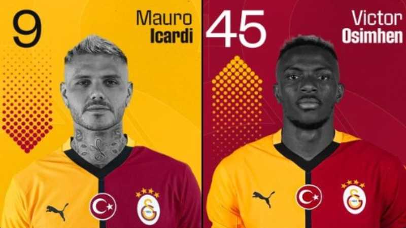 Icardi “duble”, Osimen “tek” attı! Okan Buruk’a doğum günü hediyesi