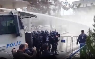 Halfeti’deki kayyım protestosunda 10’a yakın gözaltı