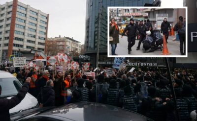 “Hakkımı Ver” diyenlerin Meclis’e yürümesine polis engeli!