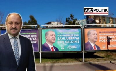 Erdoğan’ın şehre gelişi öncesi sokaklarda büyük merak! Billboardlar tartışma yarattı