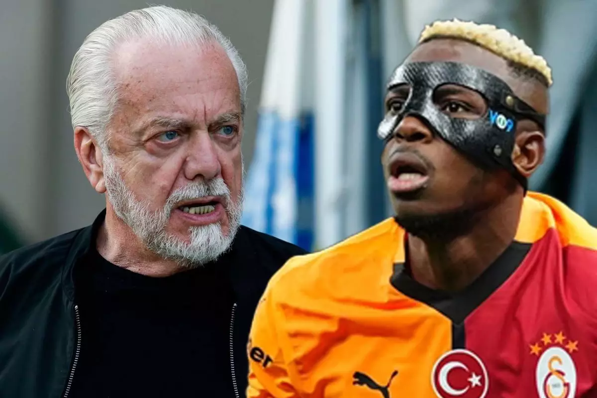 Laurentiis çılgına döndü! ‘Galatasaray Osimhen’i alsın’ dedi